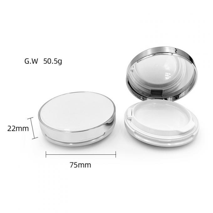 Refillable Snap Closure Empty Cushion Foundation Case for Compact Powder 1
