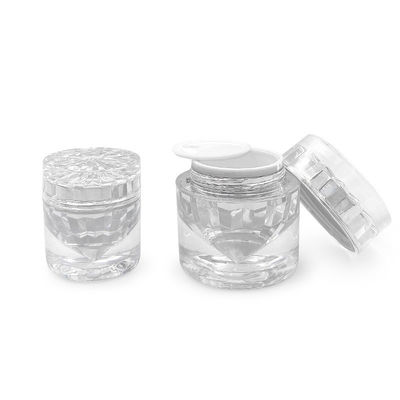 55*56mm Fancy Cosmetic Jars 30g Cosmetic Jars With Lids Customized