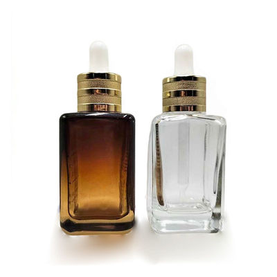 Exquisite 30ml 50ml Empty Essential Oil Bottles  Glass Cosmetic Dropper Bottle