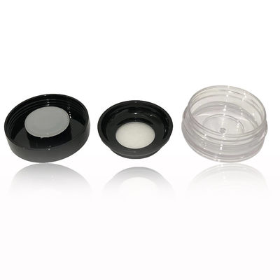 Customized 8g Clear Plastic Empty Loose Powder Case 32.8*68.4mm