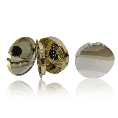 quality OEM ODM 74.9*19mm Empty Compact Powder Case With Built In Mirror factory