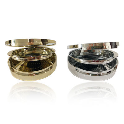 Customized Gold Empty Compact Powder Case With 59mm Pan Size