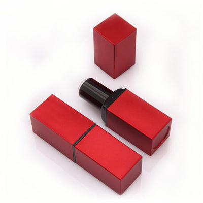 Unbreakable Square Lipstick Packaging Tube Accept Customized Color